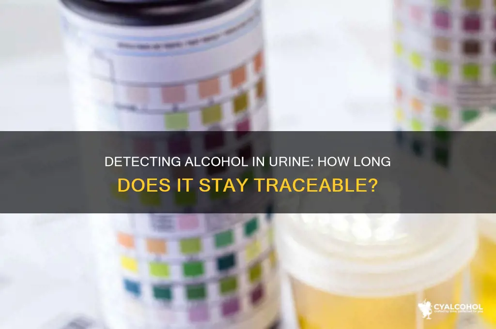how far back is alcohol detectable in urine