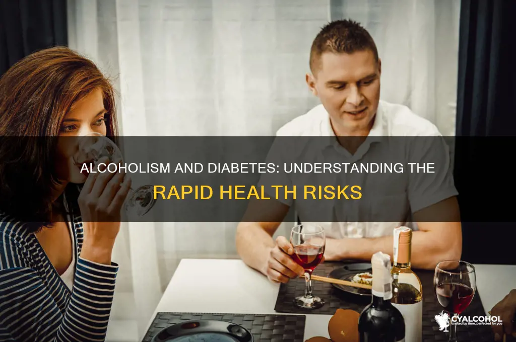 how fast do alcoholics develop diabetes