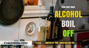 How Quickly Does Alcohol Boil Off in Cooking?