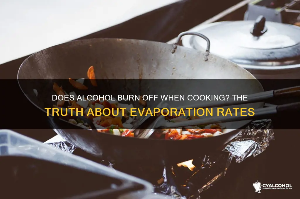 how fast does alcohol cook off