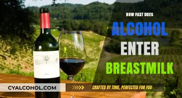 Alcohol in Breastmilk: How Quickly Does It Transfer After Drinking?