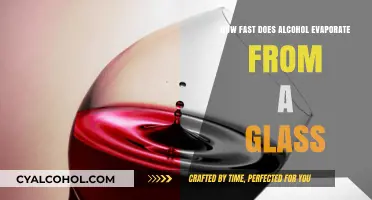 Alcohol Evaporation: How Quickly Does It Disappear from Your Glass?