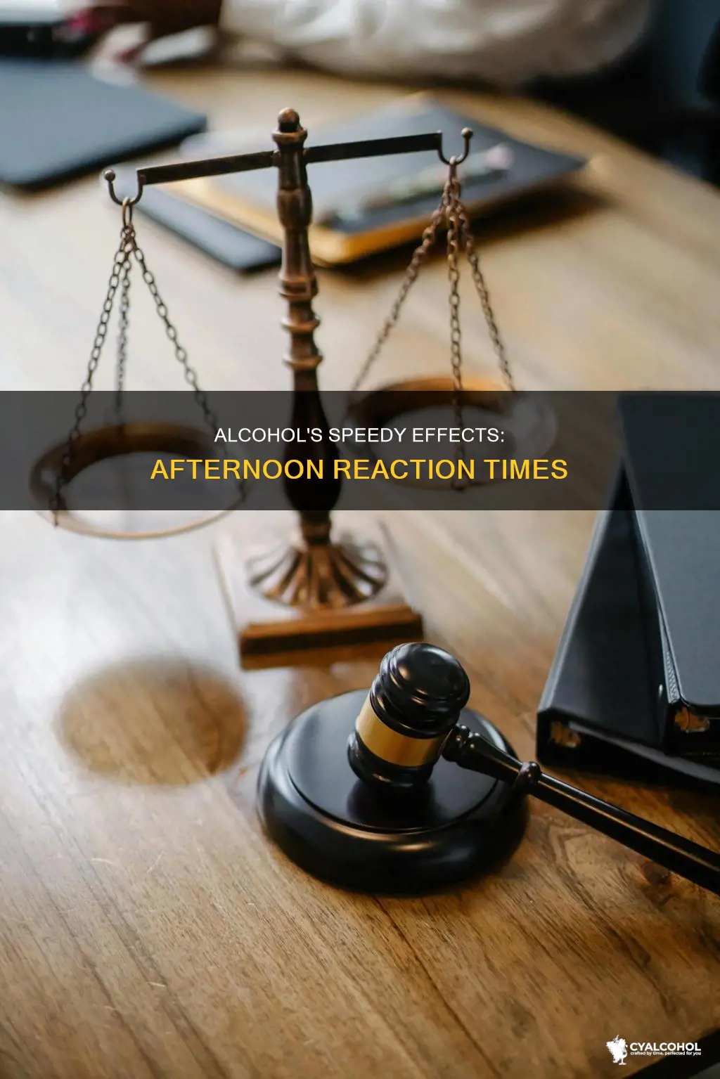 how fast does an afternoon reaction to alcohol happen
