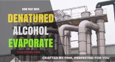 How Long Does It Take For Isopropyl Alcohol To Evaporate