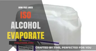 How Quickly Does Isopropyl Alcohol Evaporate? Factors and Insights