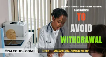 Safe Alcohol Withdrawal: Tapering Off to Avoid Risks