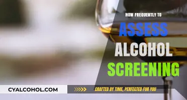 Optimizing Alcohol Screening Frequency for Effective Patient Care and Monitoring