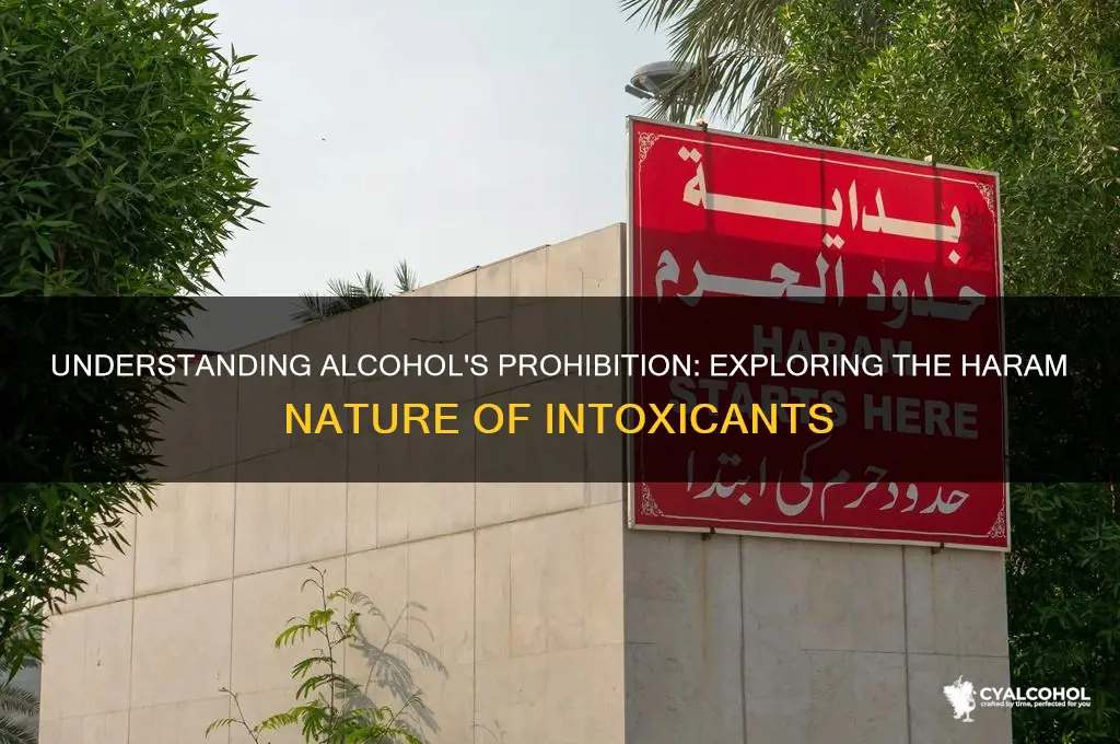 how haram is alcohol