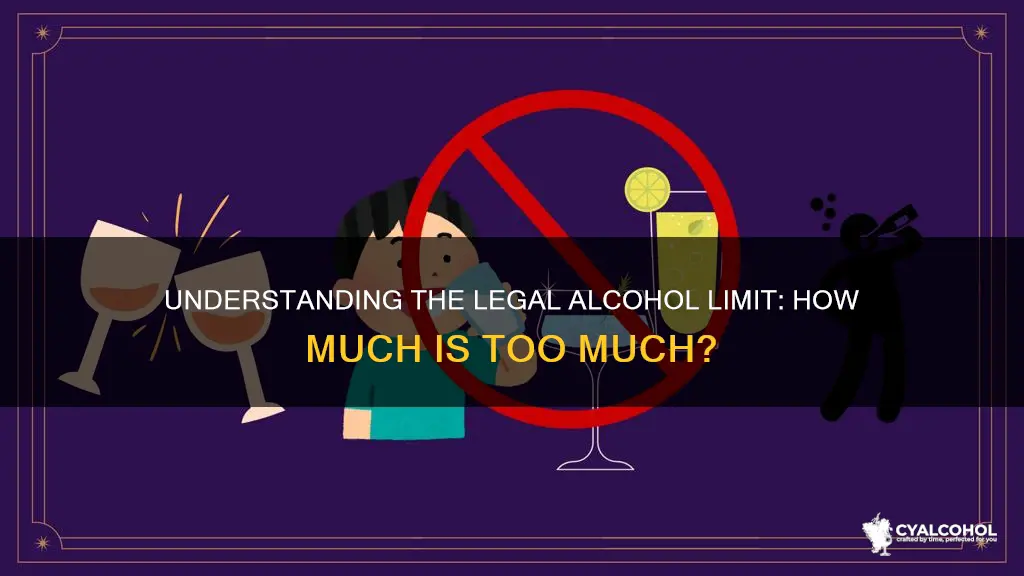 how hard is it to hit the legal alcohol limit