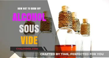 Sous Vide Alcohol Burn-Off: Optimal Temperatures for Perfect Results