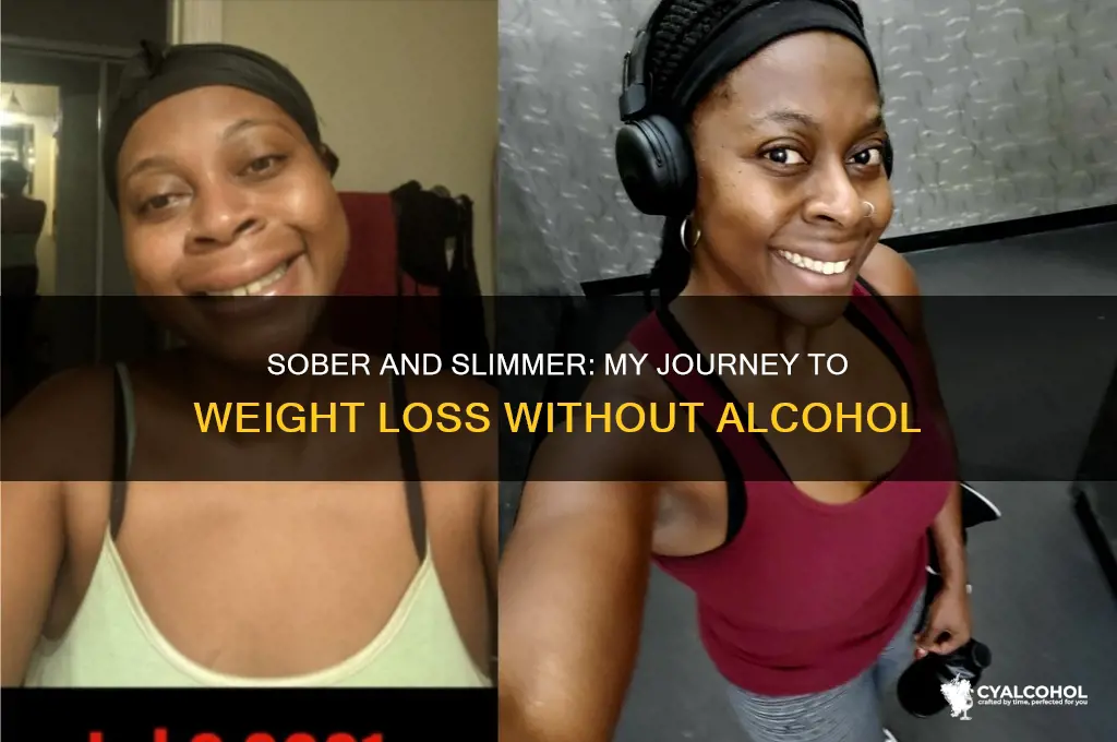 how i lost weight after giving up alcohol