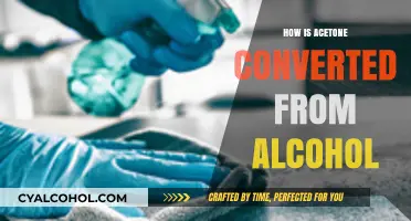 Transforming Alcohol to Acetone: A Comprehensive Chemical Conversion Process