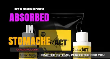 Powdered Alcohol Absorption: How It Dissolves and Enters Your Stomach