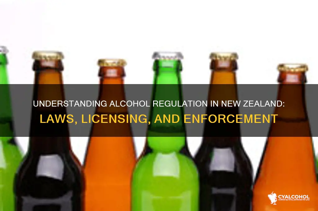 how is alcohol regulated in nz