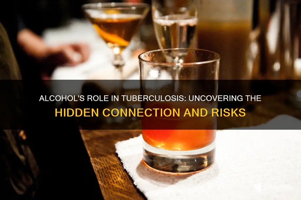how is alcohol related to tuberculosis