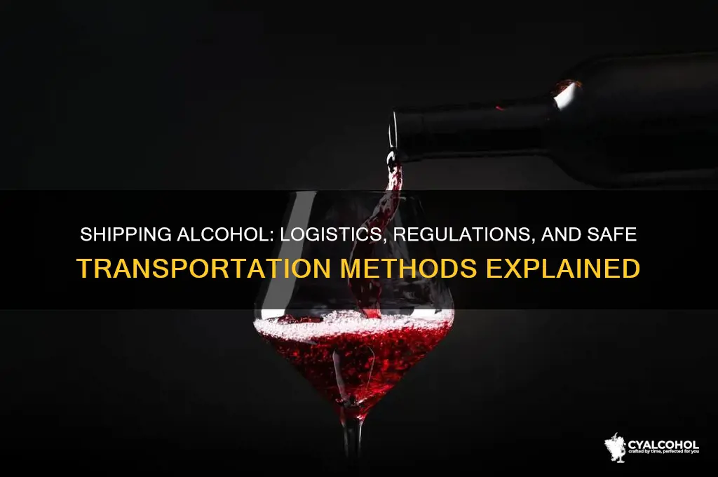 how is alcohol shipped