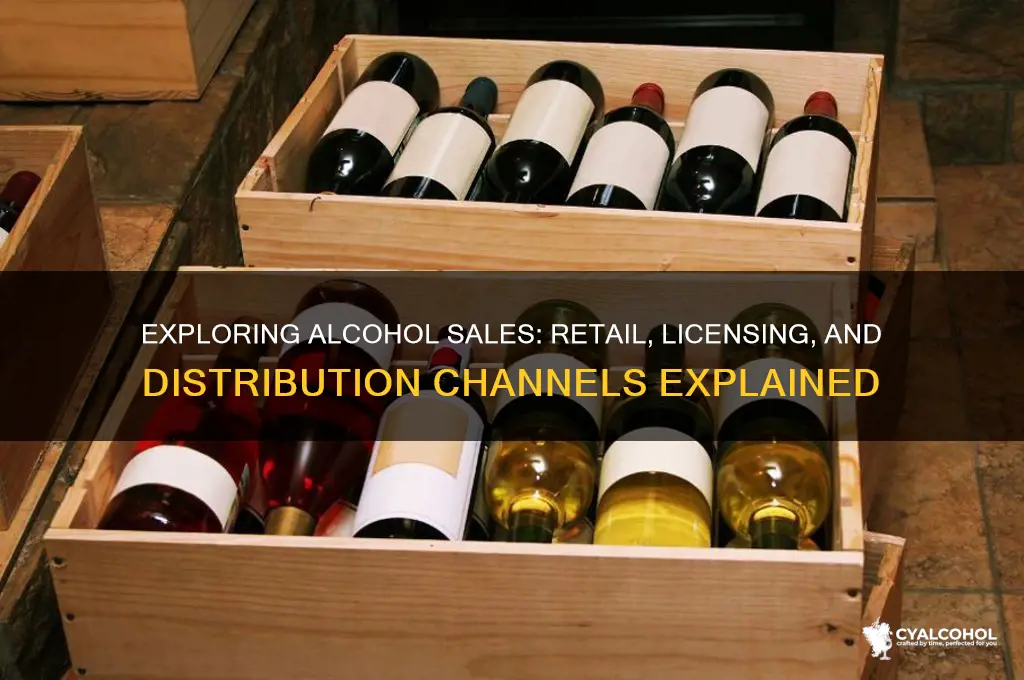 how is alcohol sold