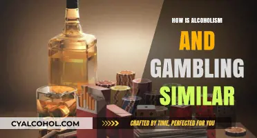 Alcoholism vs. Gambling: Uncovering the Striking Similarities in Addiction