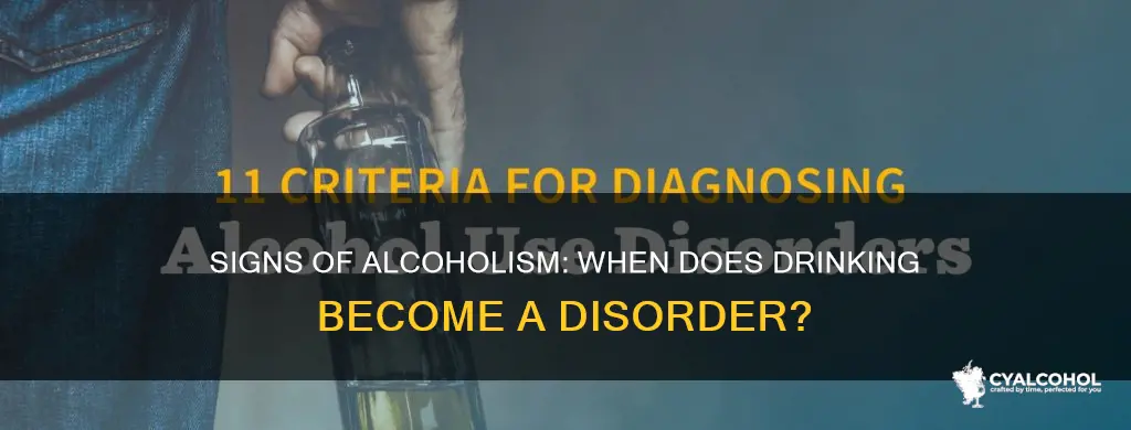 how is an individual determined to be an alcoholic