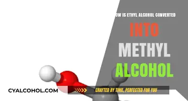 Converting Ethyl Alcohol to Methyl Alcohol: Chemical Process Explained