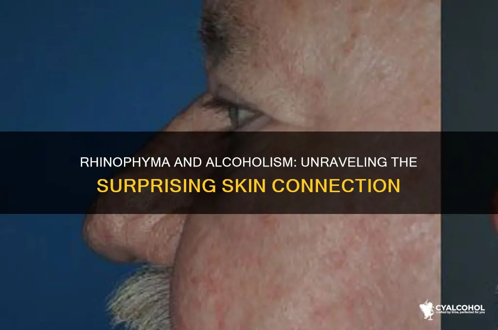 how is it that all alcoholics have rhinophyma