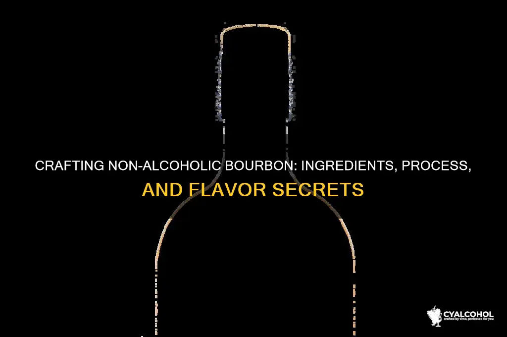 how is non alcoholic bourbon made