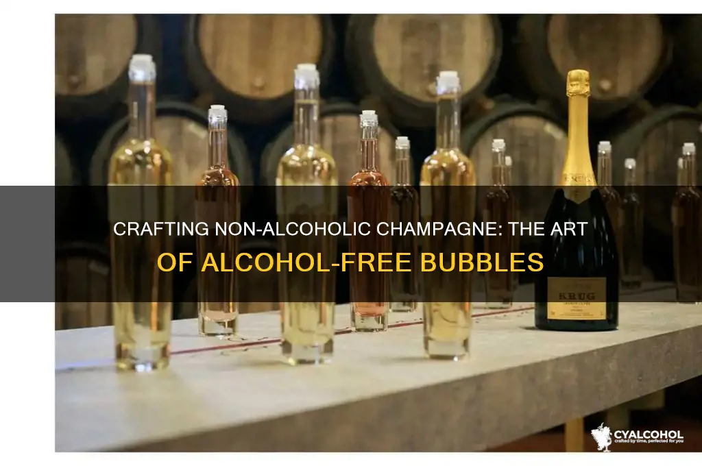 how is non alcoholic champagne made