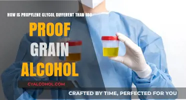 The Difference Between Propylene Glycol and Grain Alcohol