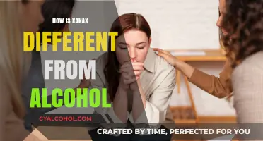 Xanax vs. Alcohol: Key Differences in Effects, Risks, and Uses