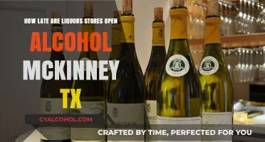 Liquor Store Hours in McKinney, Texas: A Quick Guide
