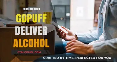 Late-Night Alcohol Delivery: Gopuff's Hours for Drinks Explained