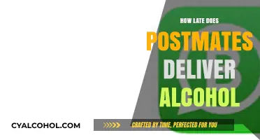 Late-Night Alcohol Delivery: Postmates' Hours for Drinks Explained