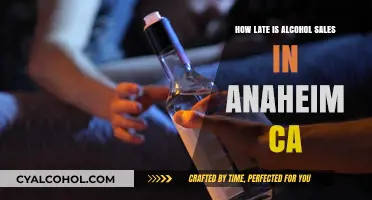 Anaheim's Alcohol Sales Hours: How Late Can You Buy Drinks?