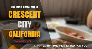 Crescent City, California: Alcohol Sales Hours