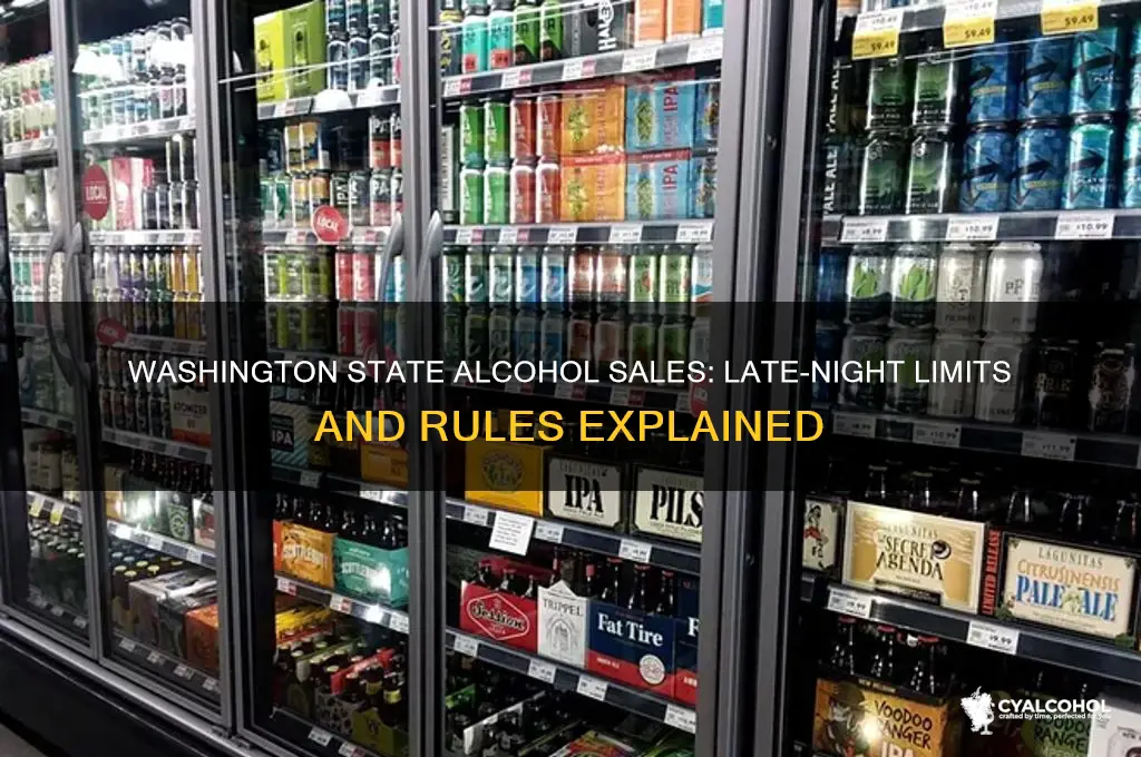 how late is alcohol sold in washington state