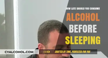 Timing Alcohol Consumption: How Late is Too Late Before Bed?