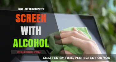 Safely Clean Your Computer Screen with Alcohol: A Step-by-Step Guide