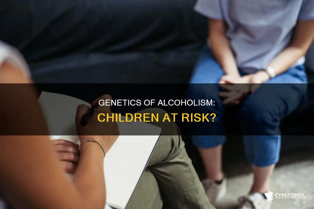 how likely are children of alcoholics to become alcoholics