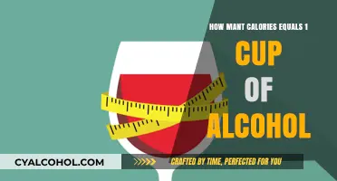 Calories in Alcohol: How Much Does 1 Cup Cost You?