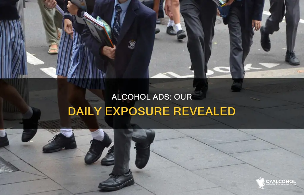 how many alcohol ads are we exposed to daily
