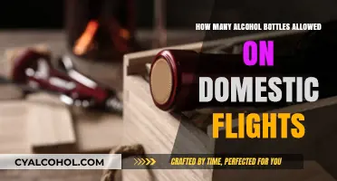 Domestic Flight Alcohol Limits: How Many Bottles Can You Bring?