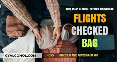 Alcohol Rules for Checked Bags: Bottle Limits