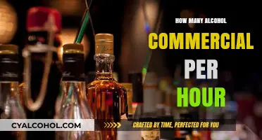 Alcohol Ads Frequency: How Many Commercials Air Per Hour?