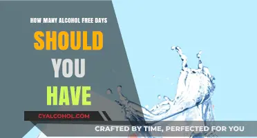 Finding Balance: Optimal Alcohol-Free Days for Health and Well-Being