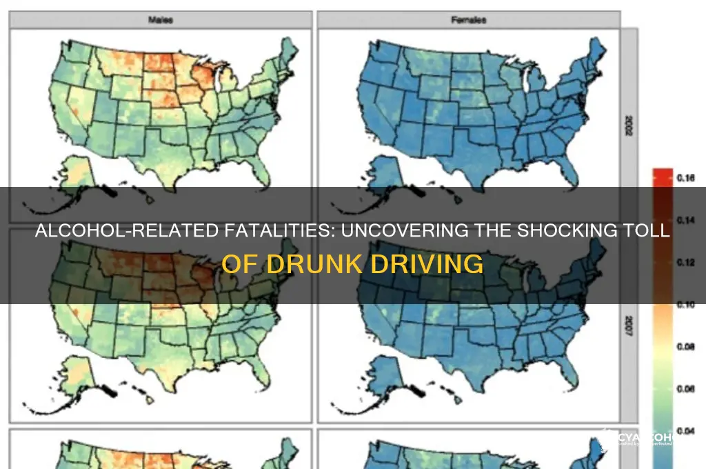 how many alcohol related deaths accidents
