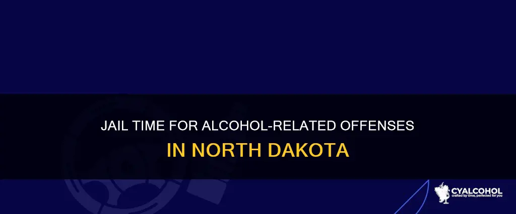 how many alcohol related offenses before jail time in nd