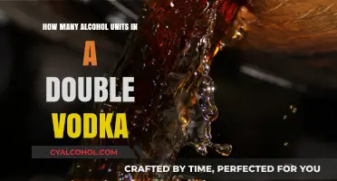 Double Vodka Alcohol Units: Understanding Your Drink's Measure