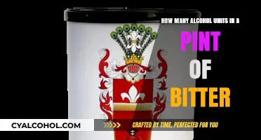 Understanding Alcohol Units in a Pint of Bitter