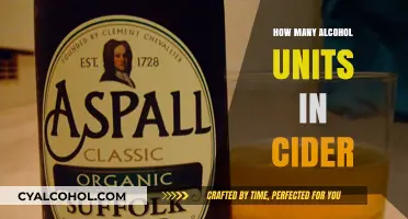 Understanding Alcohol Units in Cider: A Comprehensive Guide to Your Drink