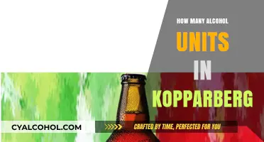 Kopparberg Alcohol Units: Understanding Your Cider Consumption Guide
